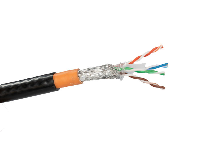 کابل شبکه نگزنس CAT6 SFTP OUTDOOR DOUBLE JACKET بدون تست حلقه 305 متری | فایبرنت استور