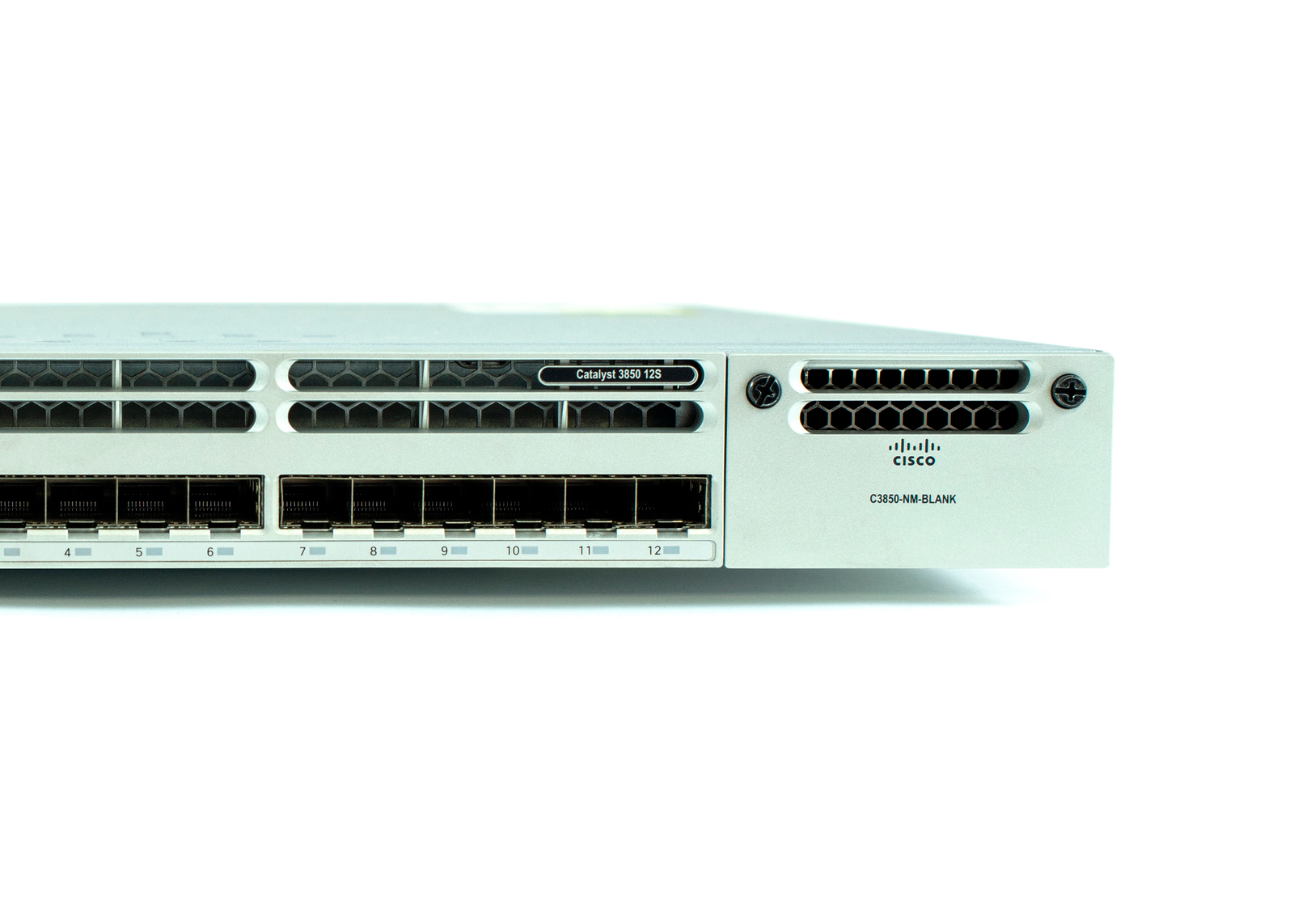  سوئیچ شبکه سیسکو C3850-12S-S (ریفر) | فایبرنت استور 