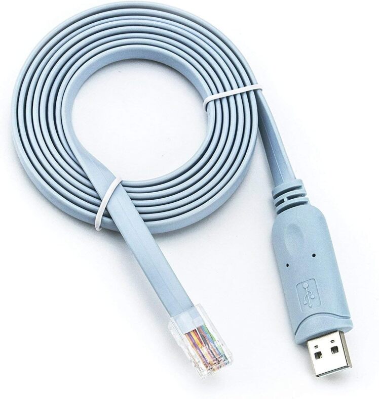 کابل کنسول سیسکو 1.5 متری USB to RJ45 