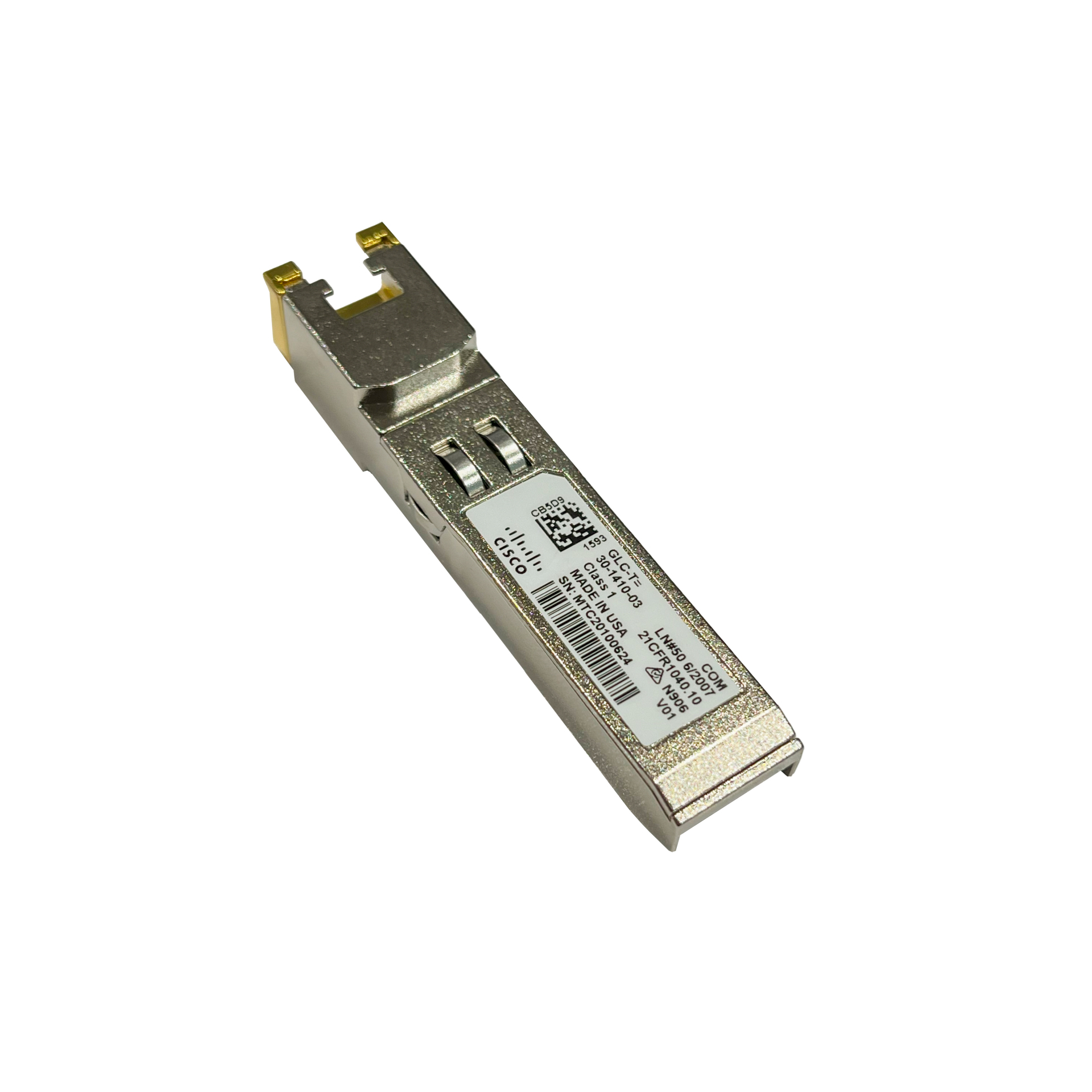  ماژول SFP سیسکو مدل GLC-T(۱G) | فایبرنت استور 