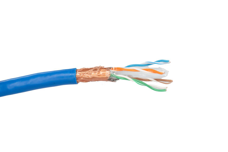 کابل شبکه لگراند CAT6 SFTP آلومینیوم بدون تست حلقه 305 متری | فایبرنت استور