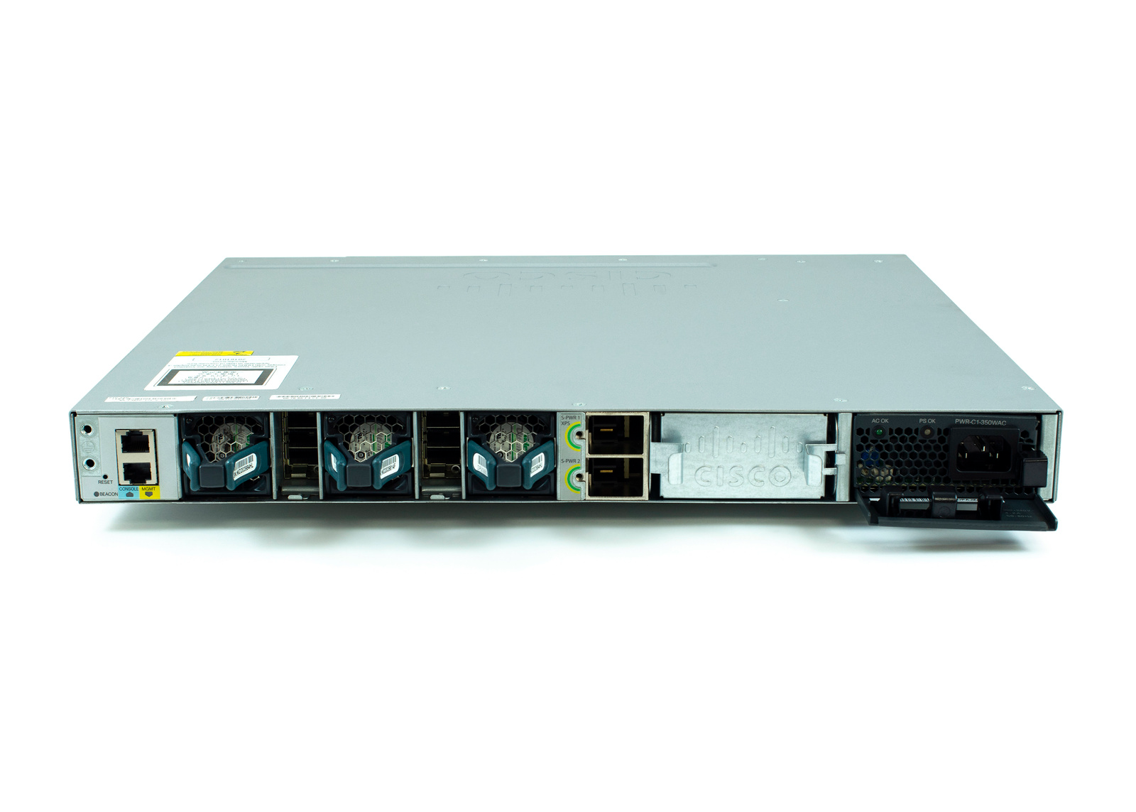 سوئیچ شبکه سیسکو C3850-12S-S (ریفر) | فایبرنت استور 