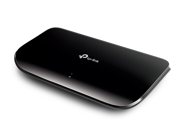  خرید سوئیچ شبکه ۸ پورت گیگ tp-link برند TL-SG1008D | فایبرنت استور 