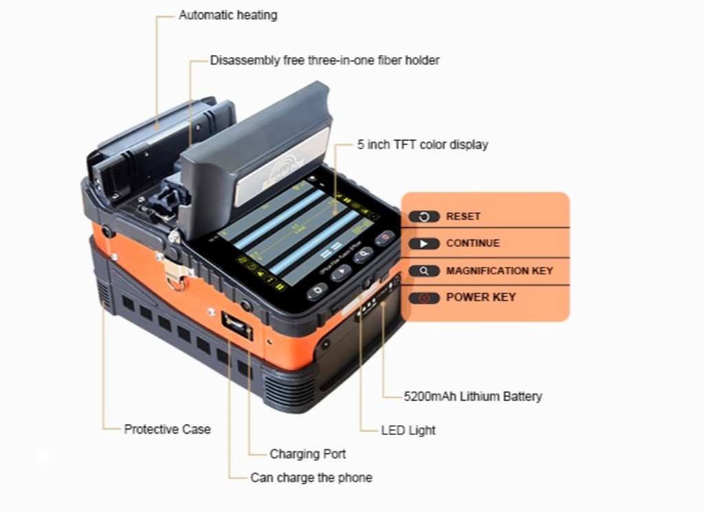 دستگاه فیوژن فیبرنوری Signal Fire AI-5 | فایبرنت استور 
