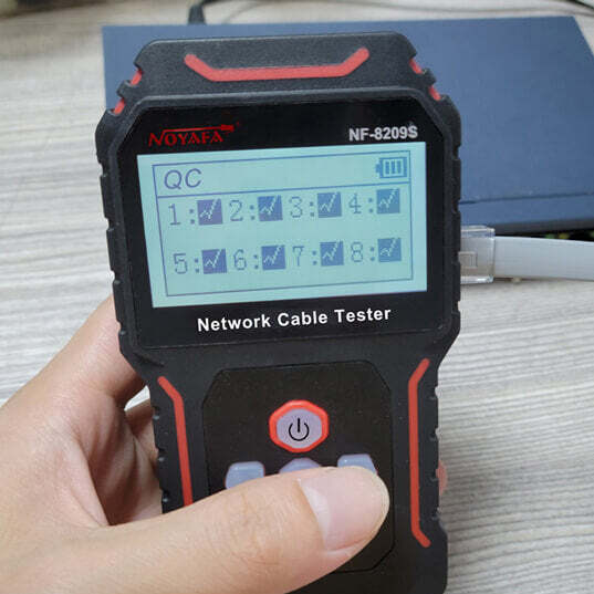  خرید تستر شبکه NOYAFA مدل NF-8209S | فایبرنت استور 