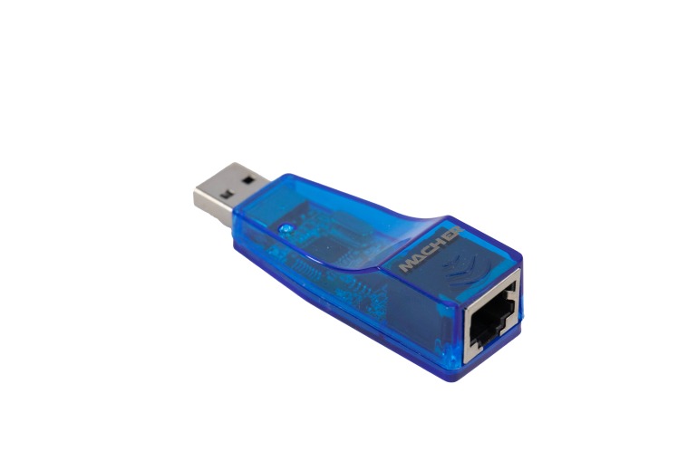 تبدیل LAN به USB سرعت 10/100 برند MACHER 