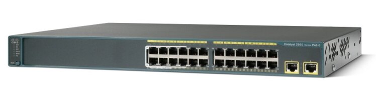 خرید سوئیچ شبکه سیسکو مدل C2960-24TT-L | فایبرنت استور