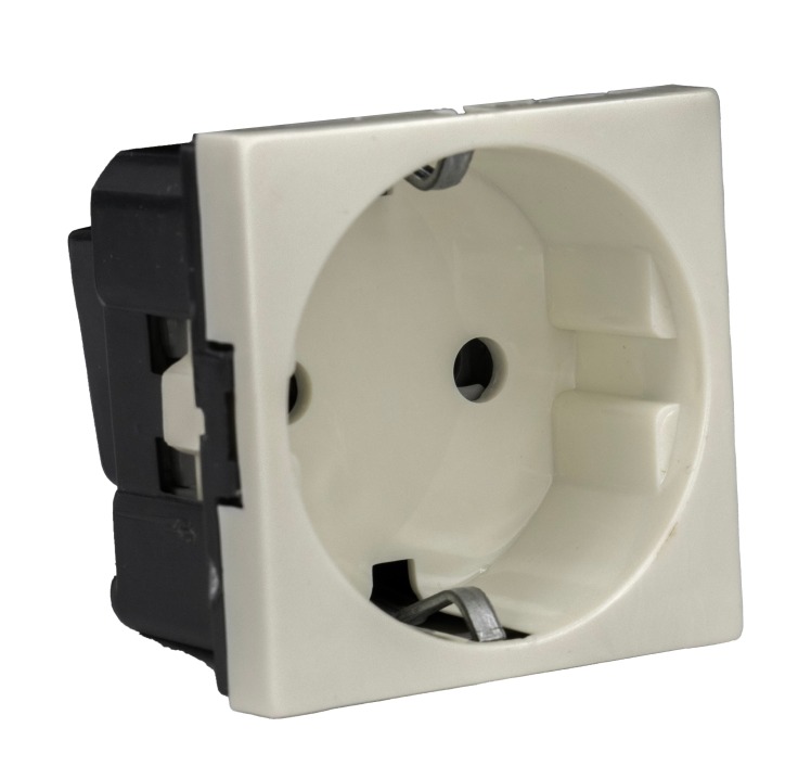  پریز برق سفید برند لگراند (برق شهری) | فایبرنت استور