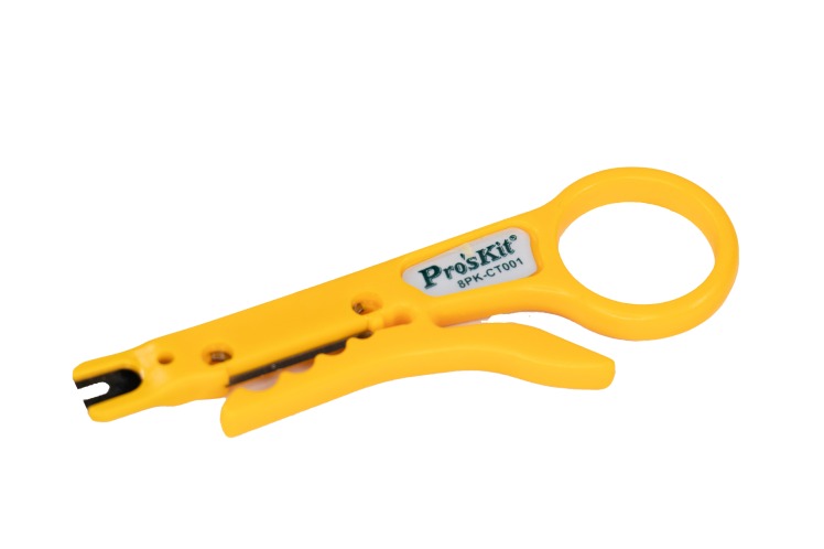 استریپر کابل و پانچ کیستون شبکه انگشتی برند ProsKit(اورجینال)