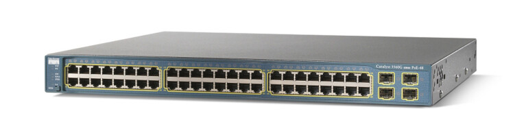 خرید سوئیچ شبکه سیسکو مدل 3560G-48PS-S | فایبرنت استور