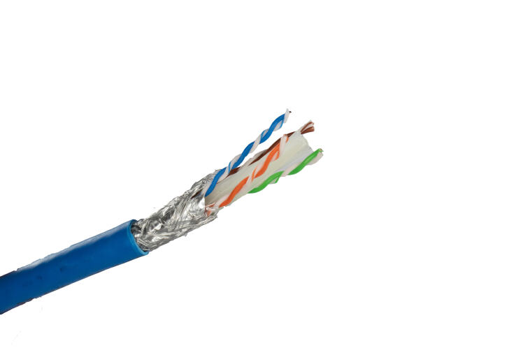کابل شبکه لگراند SFTP CAT6 تمام مس تست پرمننت حلقه 500 متری | فایبرنت استور