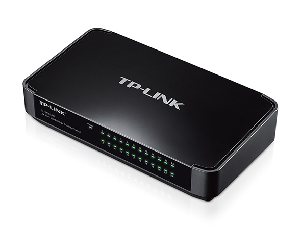 سوئیچ شبکه 24 پورت 10/100 TP-LINK مدل TL-SF1024M | فایبرنت استور