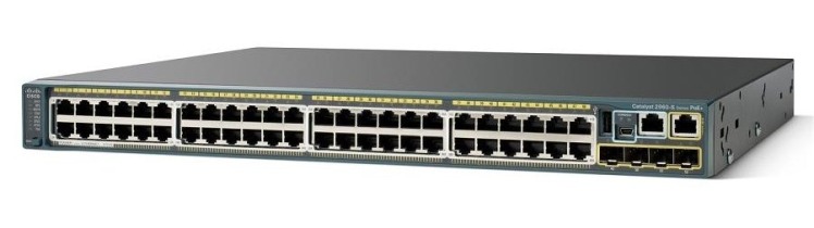 خرید سوئیچ شبکه سیسکو مدل C2960S-48FPS-L | فایبرنت استور