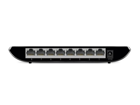  خرید سوئیچ شبکه ۸ پورت گیگ tp-link برند TL-SG1008D | فایبرنت استور 