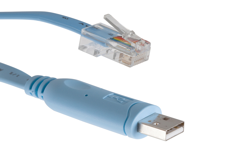  کابل کنسول سیسکو 1.5 متری USB to RJ45 