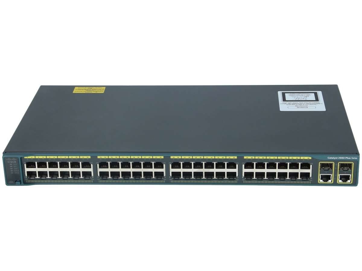  سوئیچ شبکه سیسکو C2960-48TC-L (ریفر) | فایبرنت استور 