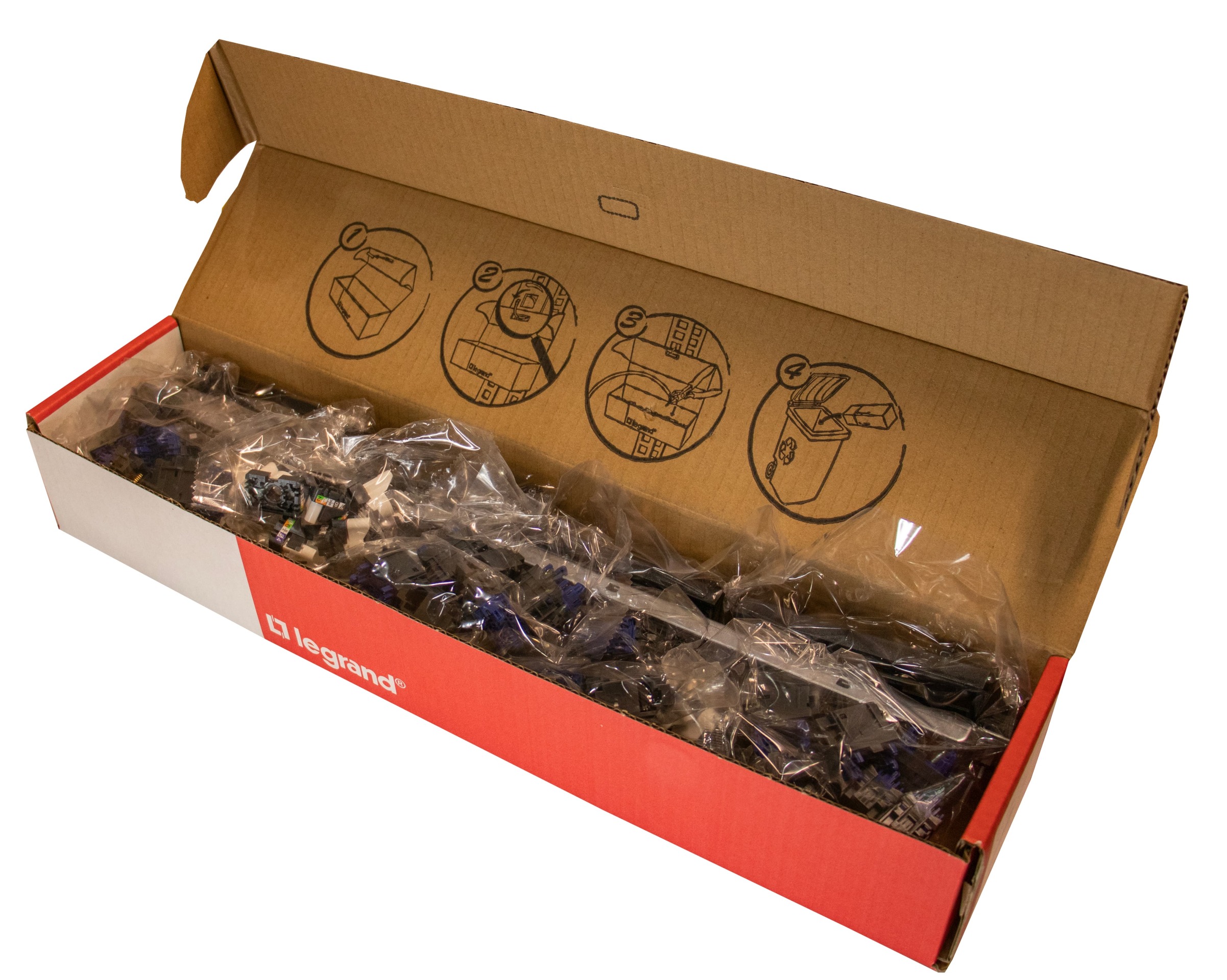  پچ‌پنل وارداتی CAT6 UTP برند لگراند (اورجینال) | فایبرنت استور 