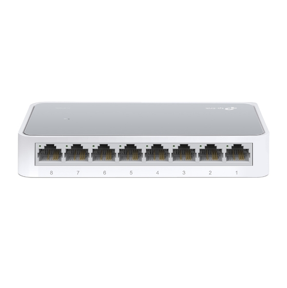 خرید سوئیچ شبکه 8 پورت 10/100 TP-LINK مدل TL-SF1008D | فایبرنت استور 