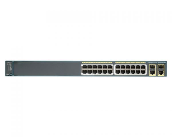  خرید سوئیچ شبکه سیسکو مدل C2960-24PC-L | فایبرنت استور 