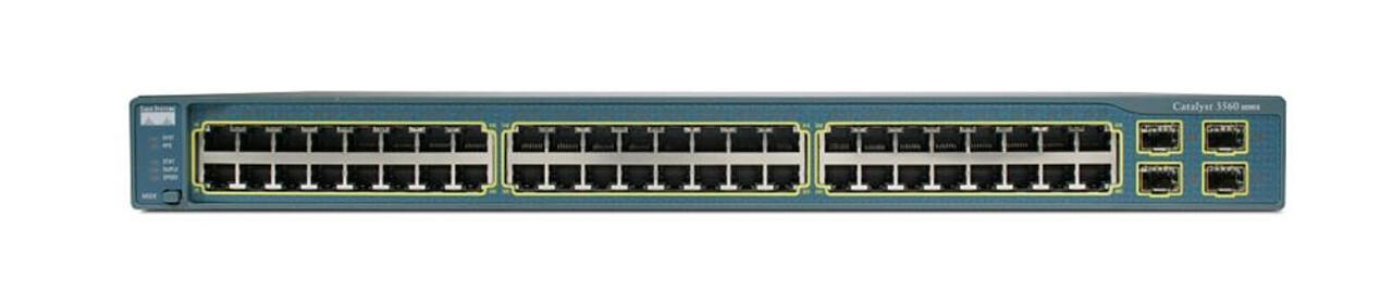  خرید سوئیچ شبکه سیسکو مدل 3560G-48PS-S | فایبرنت استور 